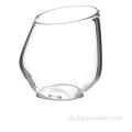 mundgeblasenes Classis Design Wein Whiskyglas